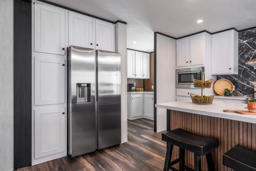 22 ft side-by-side refrigerator