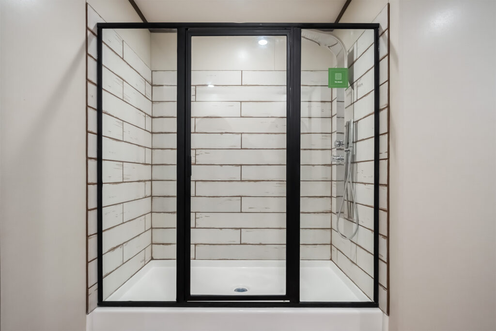 72" ceramic shower